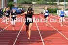 Girls 200 metres, 2025 Northumberland Schools Track and Fields, Wentworth, Hexham. Photo: David T. Hewitson/Sports for All Pics